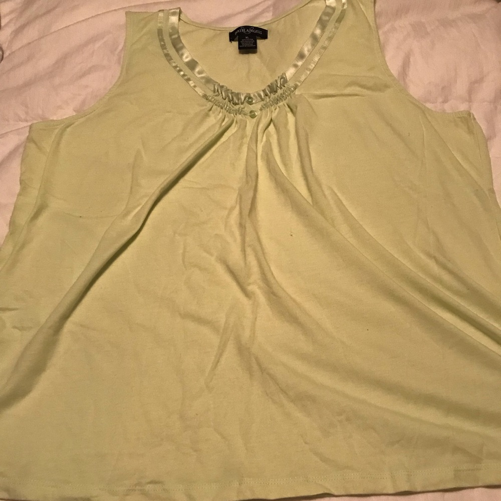 Earth Angels XL sleeveless PJ shirt